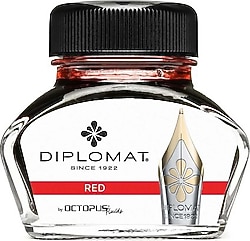 Diplomat D410010 30 ml Kırmızı Mürekkep