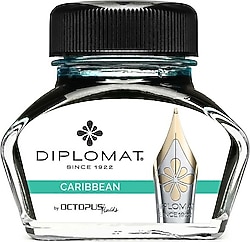 Diplomat D410010 30 ml Turkuaz Mürekkep