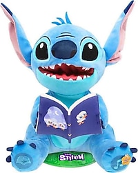 Disney Stitch Karanlıkta Parlayan Masal Anlatan İnteraktif Peluş Oyuncak 34 cm