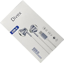 Divex DH-276 Type-C Kablolu Kulak İçi Kulaklık