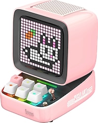 Divoom DitooPro Bluetooth Hoparlör Pembe