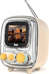 Divoom Tiivoo-2 Beyaz Bluetooth Hoparlör