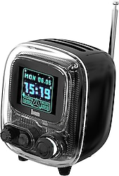 Divoom Tiivoo-2 Siyah Bluetooth Hoparlör