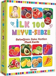 Diytoy Flash Cards İlk 100 Meyve Sebze