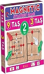 Diytoy Manyetik Strateji Oyunu 9 Taş-3 Taş