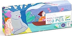 Djeco Children's Lake 100 Parça Panoramik Puzzle