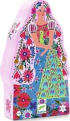 Djeco Dekoratif Puzzle 36 Parça Princess and Peacock