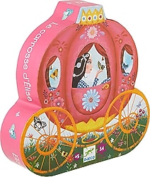 Djeco Dekoratif Puzzle 54 Parça Elise's Carriage