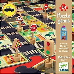 Djeco Dev Puzzle 24 Parça The City