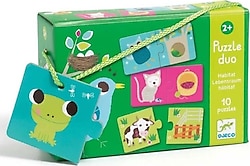 Djeco Duo Habitat İkili Puzzle