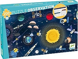 Djeco Klasik Puzzle 200 Parça The Space
