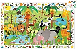 Djeco Klasik Puzzle 35 Parça Jungle