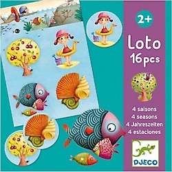 Djeco Lotto 4 Seasons Eşleştirme Oyunu