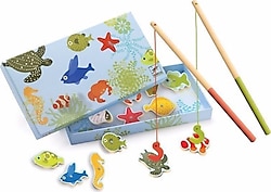 Djeco Mıknatıslı Balık Yakalama Oyunu Tropic