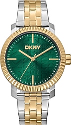 DKNY Chambers Maxi DK1L053M0055 Altın-Yeşil Kadın Kol Saati