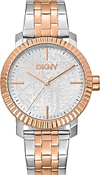 DKNY Chambers Maxi DK1L053M0065 Gümüş-Rose Gold Kadın Kol Saati