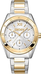DKNY Chambers Multi Sport DK1L015M0055 Gümüş-Altın Kadın Kol Saati