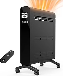 Dlc 2400 W Dijital Flat Siyah Radyatör Isıtıcı