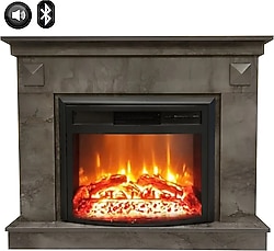Dlc Irony 1800 W Bluetoothlu Dekoratif Elektrikli Şömine
