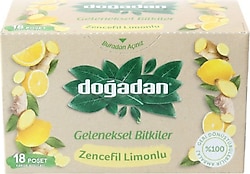 Doğadan Zencefil Limonlu 18'li Bitki Çayı
