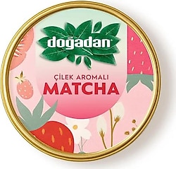 Doğadan Çilek Aromalı Matcha 25 gr