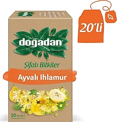 Doğadan Geleneksel Bitkiler Ayvalı Ihlamur Bitki Çayı 20'li