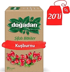 Doğadan Geleneksel Bitkiler Kuşburnu Meyve Çayı 20'li 12 Adet