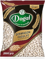Doğal Bakliyat Dermason Kuru Fasulye 2 kg