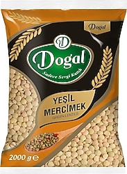 Doğal Bakliyat Yeşil Mercimek 2 kg