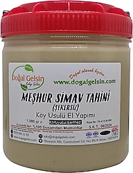 Doğal Gelsin Şekersiz Meşhur Simav Tahini 1 kg
