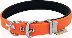 Doggie Konfor Dokuma 2x30-35 cm Boyun Tasması - Turuncu