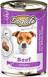 Doglife Biftekli 400 gr Yetişkin Köpek Konservesi