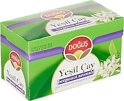 Doğuş Bergamotlu Yeşil Çay 20'li 12 Adet