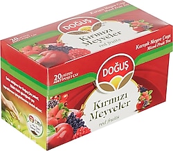 Doğuş Kırmızı Meyveler Çay 20'li 12 Adet