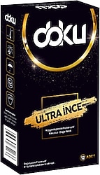 Doku Ultra İnce 12'li Prezervatif