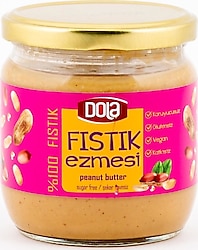 Dola Glutensiz Şekersiz Fıstık Ezmesi 350 gr