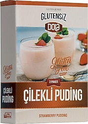 Dola Glutensiz Çilekli Puding 230 gr