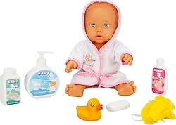 Dollz'n More Bebelou Banyo Zamanı Bebek Seti 35 cm 30031