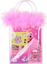 Dolphin B-7746 Barbie Extra Tüylü Çantalı Kırtasiye Seti