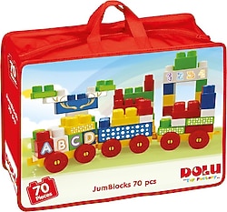 Dolu Çantalı Mega Blok 70 Parça 5028