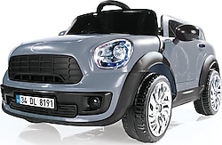 Dolu Ride On 12 V Gri Uzaktan Kumandalı Akülü Araba