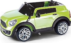 Dolu Ride On 12 V Yeşil Uzaktan Kumandalı Akülü Araba