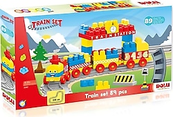 Dolu Tren Yol Set 89 Parça 5082