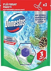 Domestos Çam Ormanı 3'lü Klozet Blok