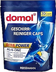 Domol All in One Bulaşık Makinesi Tableti 30'lu