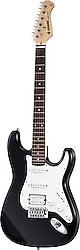 Donner DST-100B Siyah Elektro Gitar