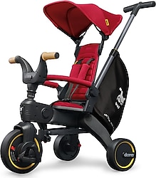 Doona Liki Trike S3 Katlanır Flame Red Bebek Bisikleti