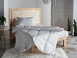 Doqu Home Naturel Tek Kişilik Yorgan 155x215 cm