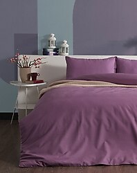 Doqu Home Pure Line Gül Kurusu Çift Kişilik Nevresim Takımı