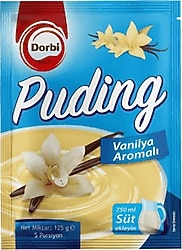 Dorbi 125 gr Vanilyalı Puding